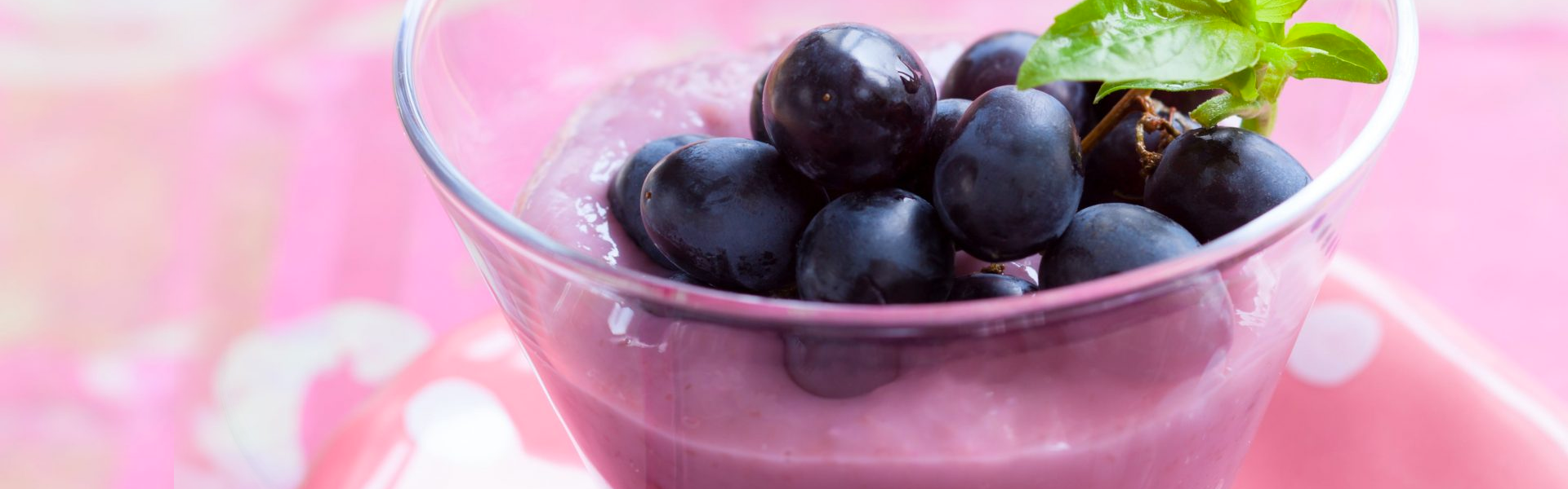 Mousse de Uva com Suco Integral